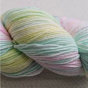 1 Ball K& C Hand-dyed Multicolor Yarn